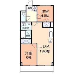 大谷マンションの物件間取画像